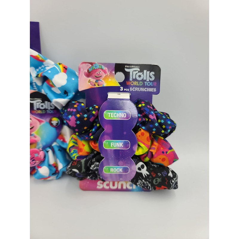 Trolls Scuncis, Ponytailers & Elastics Set
