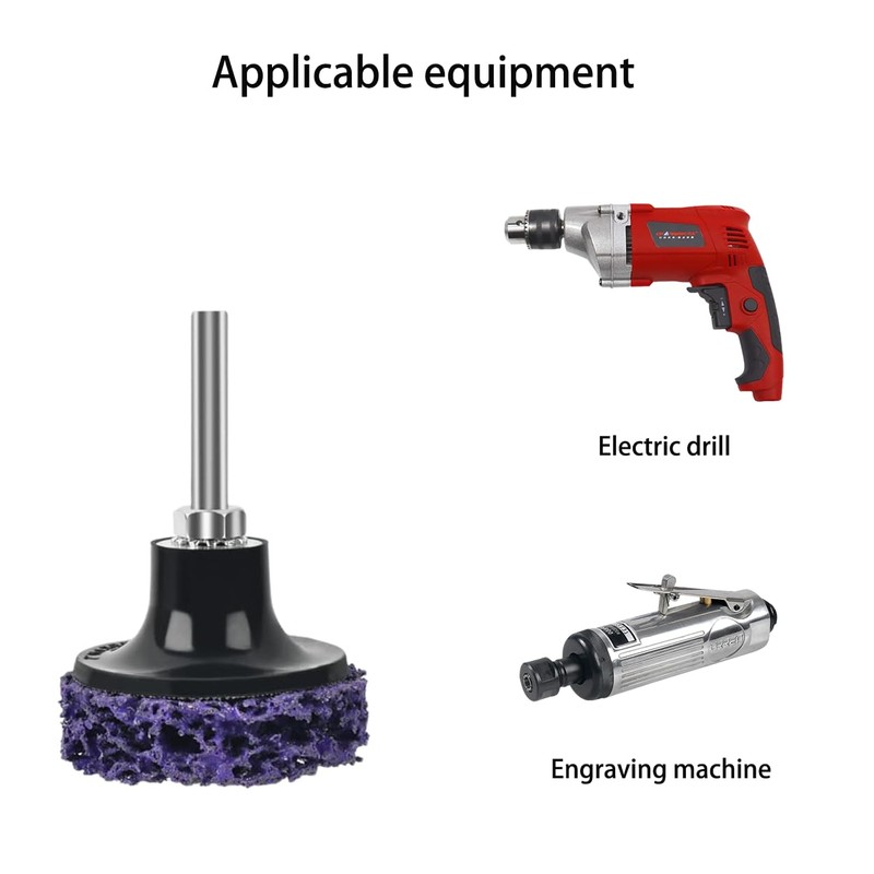 3" Quick Change Easy Strip Discs for Drill Die Grinder,