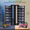 TOMSKYE Portable Pill Case, Large Capacity, 1 Week, 2 Times