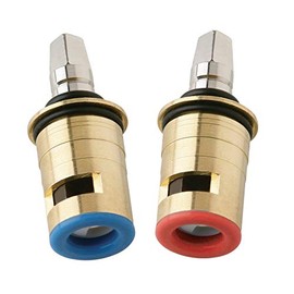 Chicago 1-099XKJKABNF & 1-100XKJKABNF Ceramic 1/4-Turn Cold & Hot Cartridge Kit
