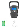 Fish Scale,110lb/50kg Large Handle,Large Backlit LCD Display,Digital Fish Scale with