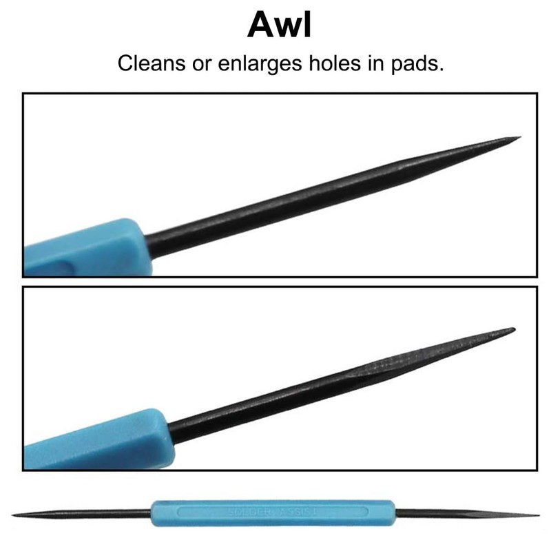 6 Pieces Soldering Aid Kit, Welding Assist Tools Brush Scraper