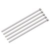 sourcing map 5 x straight ejector pins 6 mm (15/64