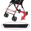 Black (37cm) Stroller Footrest Replacement Adjustable Stroller Extension Footboard Strollers