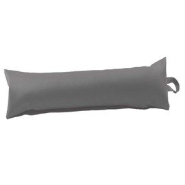 Classic Home Store Grey Leatherette Draught Excluder Faux Leather Boat Caravan Door Draft Stopper (2ft)