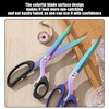 MEMOFYND 2 Tailor Scissors, Stainless Steel Cutting Shears, Sharp Fabric