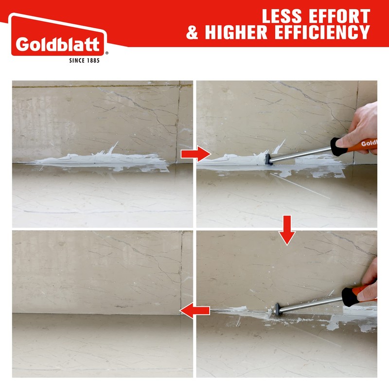 Goldblatt Grout Removal Tool with Replacement Carbide Tip - Professional