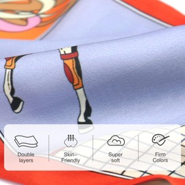 vimate Purse Scarf for Handbags -Fall Fashion Orange Horse Hair Scarf Skinny Satin Neck Scarves Hairband Ribbon (Style 109)