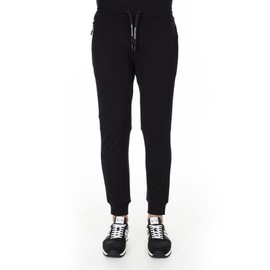 A｜X ARMANI EXCHANGE Men's Drawstring Jogger with Zip Pockets, Black, S