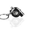 WEZCHUGHAOL Car Turbo Spinner Keychain Mini Turbocharger Key Chain for