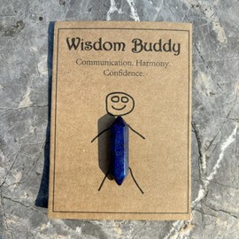 TOTWBUNNY Healing Crystal Double Point Hexagonal Column Blind Box - Natural Gemstone Figurines for Healing, Protection, and Luck