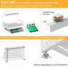 2 Pack Under Sink Organizer Storage 2-Tier Premium Metal Pull-Out