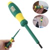 1Pcs Electrical Tester Pen Slotted Screwdriver Tester Pen Voltage Tester