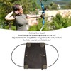 Archery Arm Guard Adjustable Strap Second Cowhide Arm Protector Pad