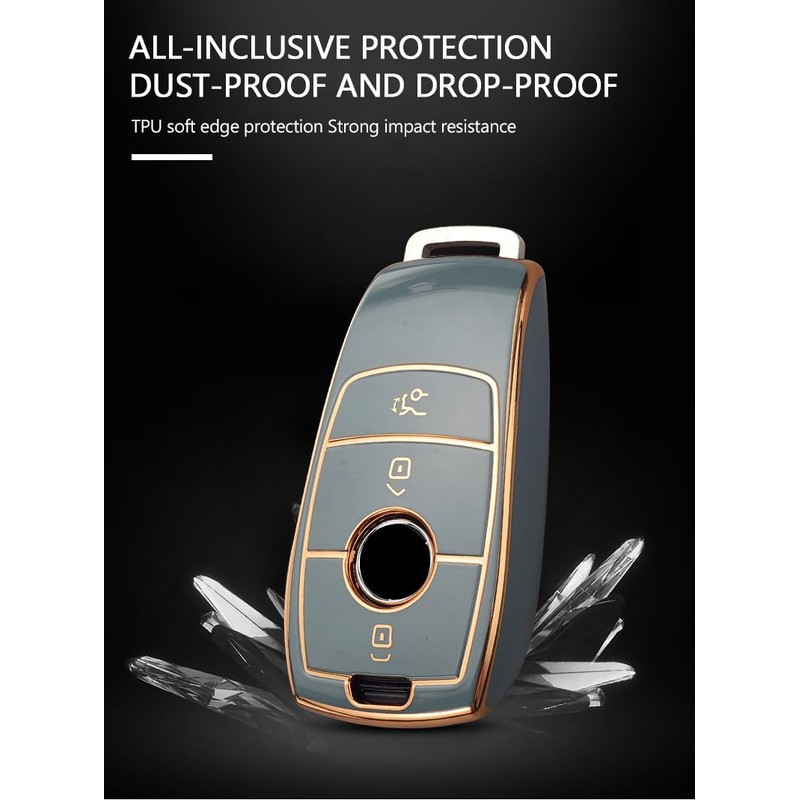 KUNIO Key Case Fits Mercedes A B C E S