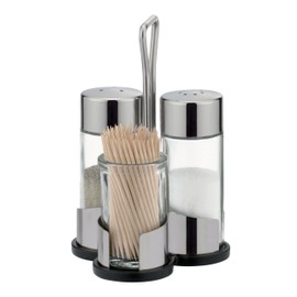 Tescoma Club Salt-Pepper and Toothpicks Set