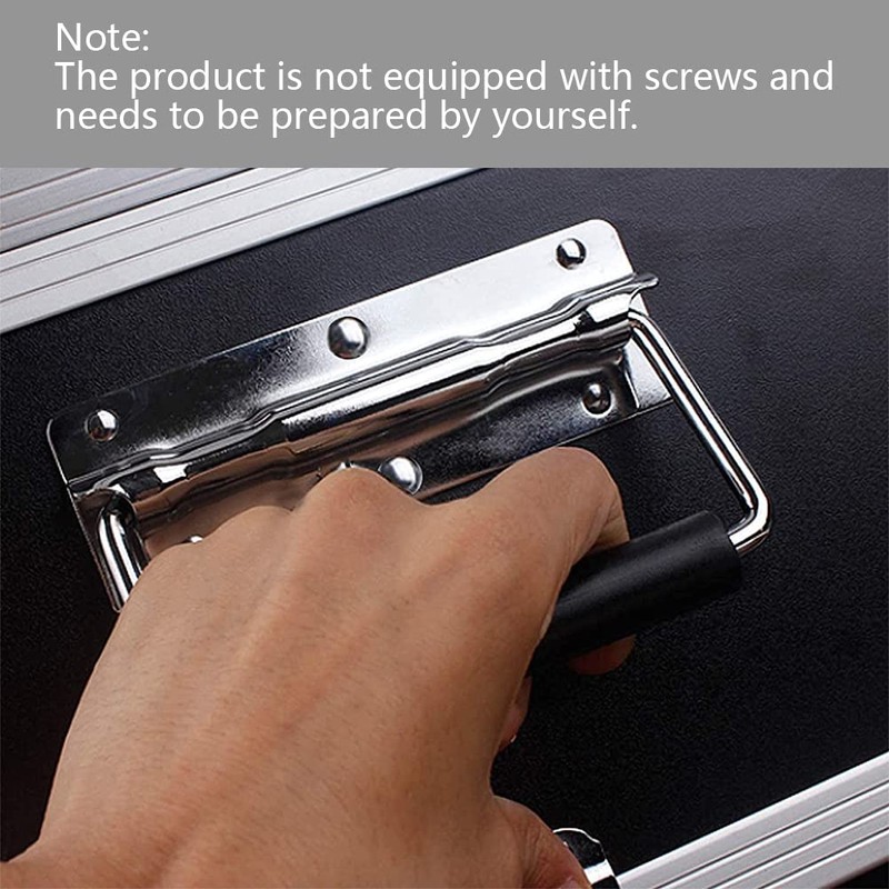 TUKNN Folding Handle, Spring Loaded Carry Handle, Folding Handle, Stainless