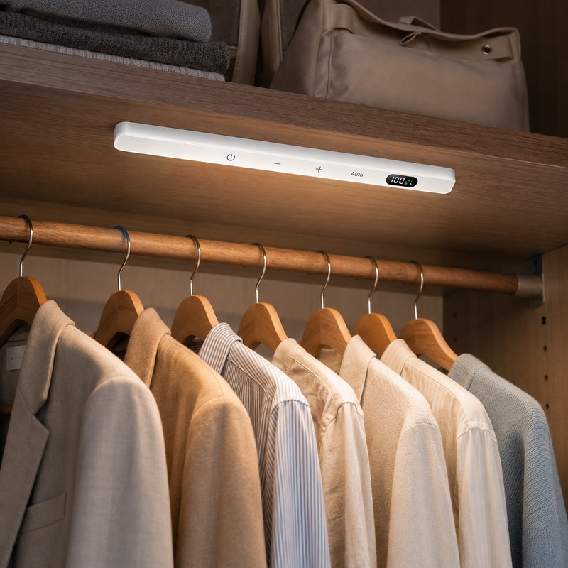 Rechargeable Under Cabinet Light with Motion Sensor – 60 LED