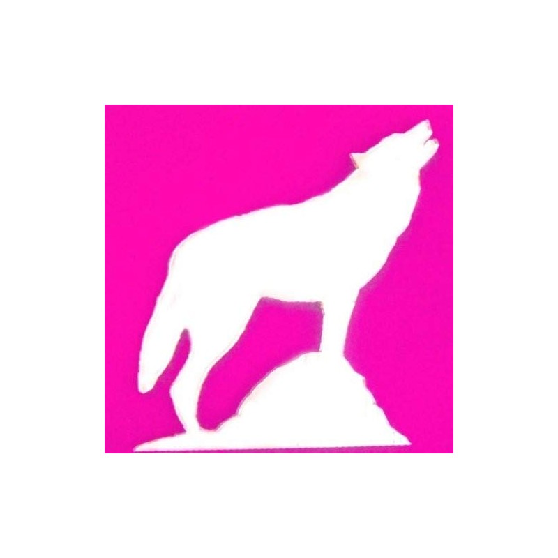 Super Cool Creations Wolf Mirrors - 12cm x 10cm