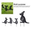 4pcs Iron Art Animal Decoration Ingenious Multi Purpose Kangaroo Plugin