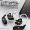 KZ ZAS 7BA+1DD in Ear Earphone 16 Unit Hybrid Technology