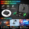 PSLER RGB 8 Gang Switch Panel High Power Multifunction Toggle