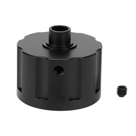 RC Car Differential Case Aluminum Alloy Differential Housing for HoBao VS 87004 1/8 Remote Control Vehicles Black