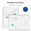 DEVELOP Large Magnetic Dry Erase Board, 60" X 36", Hanging