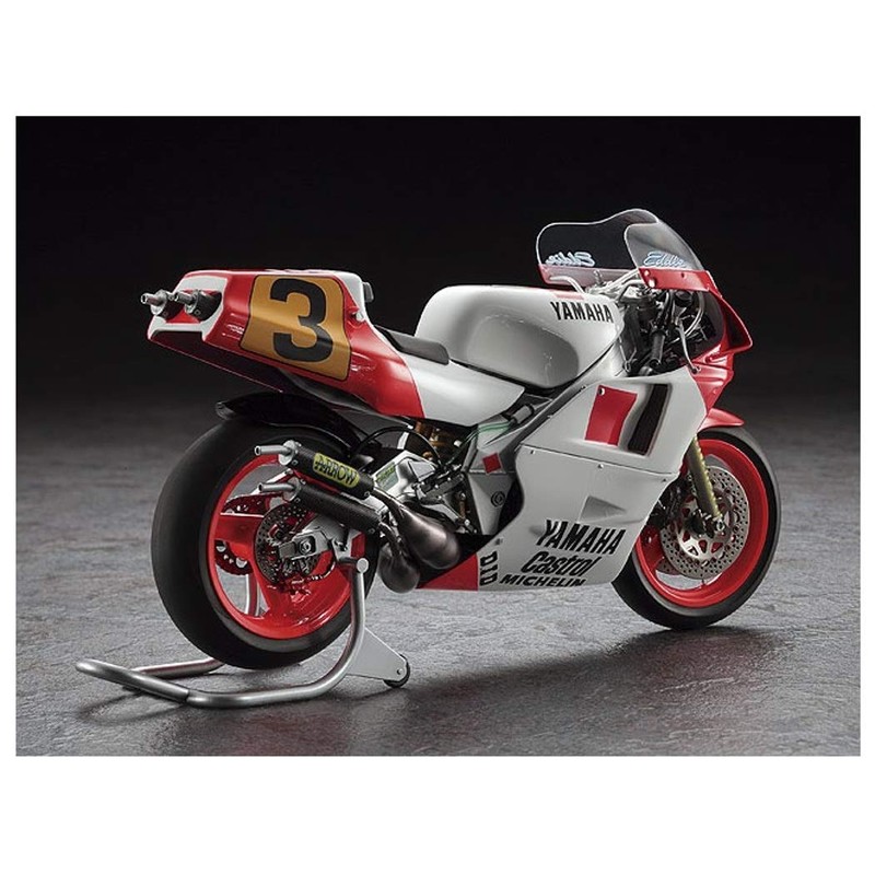 Hasegawa 1/12 Yamaha YZR500 0W98 1988 WGP500 Champion Plastic Model