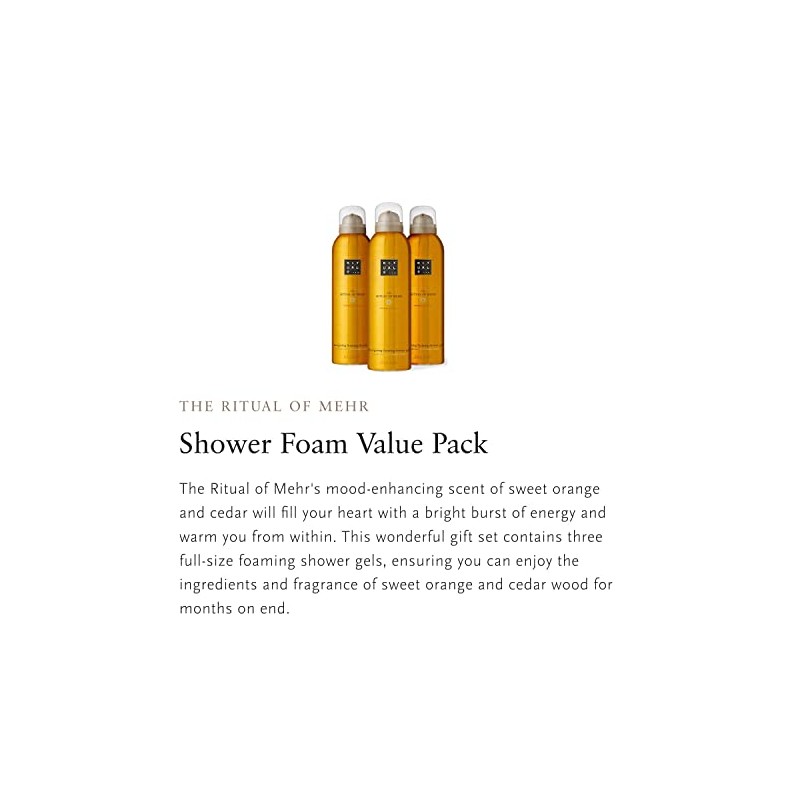 RITUALS The Ritual of Mehr Duschschaum Valuepack