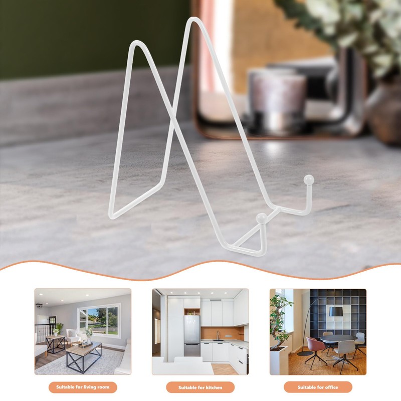 Alipis Plate Stands for Large Heavy Duty Display Metal Picture