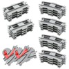 Rail Set - Compatible with Leading Duplo Bricks - Includes