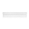 Jäneke Highlight Comb 19 cm 7.5 Inches Transparent Acrylic Glass