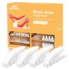 Neprock Shoe Slots Organizer, 20 Pack Adjustable Shoe Rack Stacker