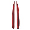 2pcs Carbon Fiber Headlight Eyebrow Eyelid Cover Fit for Honda