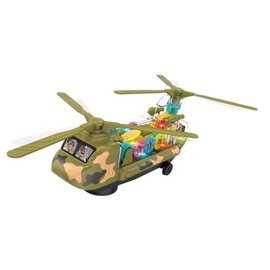 KIDDO TOYS Light-Up Army Gears Helicopter