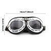 Motorcycle Goggles for Men - Windproof Pilot Goggles for Motorcycle
