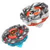 Beyblade X, Clamp Crab 9-65S BX e Crest Leon 4-55A