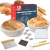 Bread Proofing Basket Set of 2 - Round 9" Sourdough