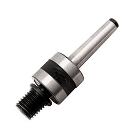 PSI Woodworking LTCA18 Live Tailstock Chuck Adapter to 1" x 8tpi Thread with #2 Morse Taper Mount