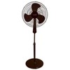 HomePointe FS40-19MB Oscillating Stand Fan, Black, 16-In. - Quantity 1