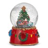 RAZ Imports Musical Tree with Train Water Globe, 5.75-inch Height,
