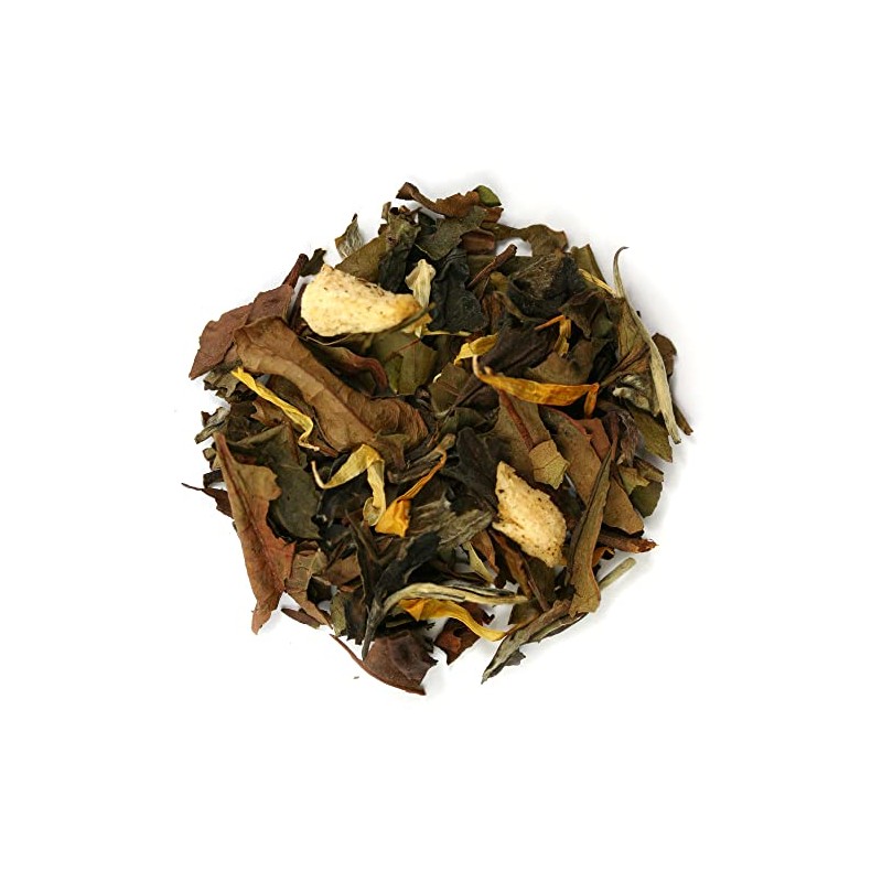 White Peach Peony (Bai Mu Dan) Premium Loose Leaf White