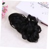 TOVINANNA Long Wavy Ponytail Hair Extension Clip in Synthetic Wig