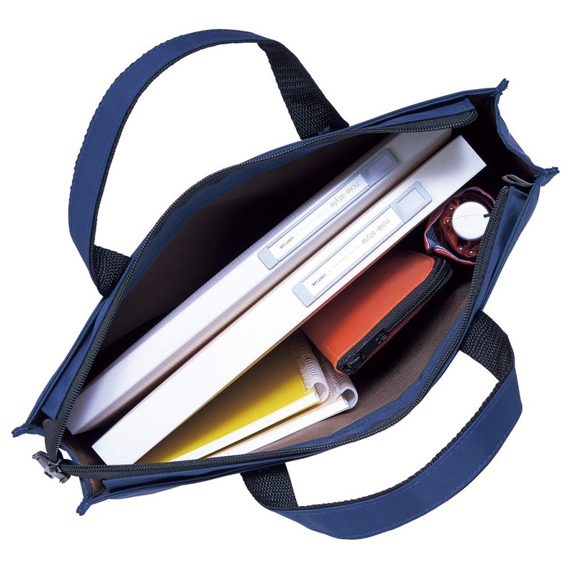 LIHIT LAB A7652-24 Flat Pencil Case, Black