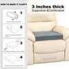 Recliner Seat Cushion for Elderly Square Foam Chair Cushion for