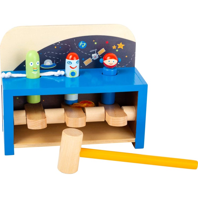 Small Foot, Hammer Game with Space Figures for Small Space