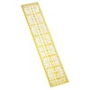 VViViD 15 Centimeter Clear Acrylic Precision Yellow Quilting Ruler