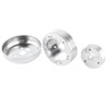 RADREPLA 5 & 6 Hole Steering Wheel Polished Hub Adapter