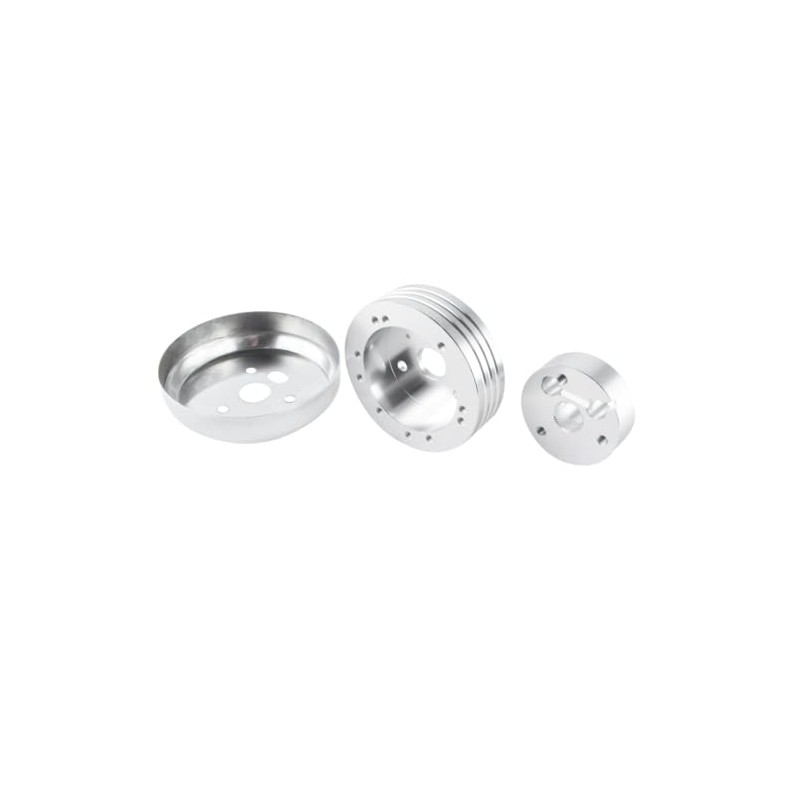 RADREPLA 5 & 6 Hole Steering Wheel Polished Hub Adapter